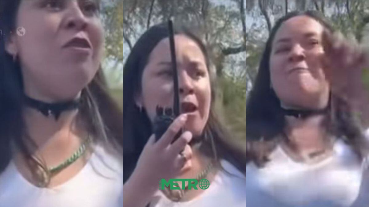 Video Lady UNAM: Mujer agrede e insulta a estudiante por no enseñarle su credencial
