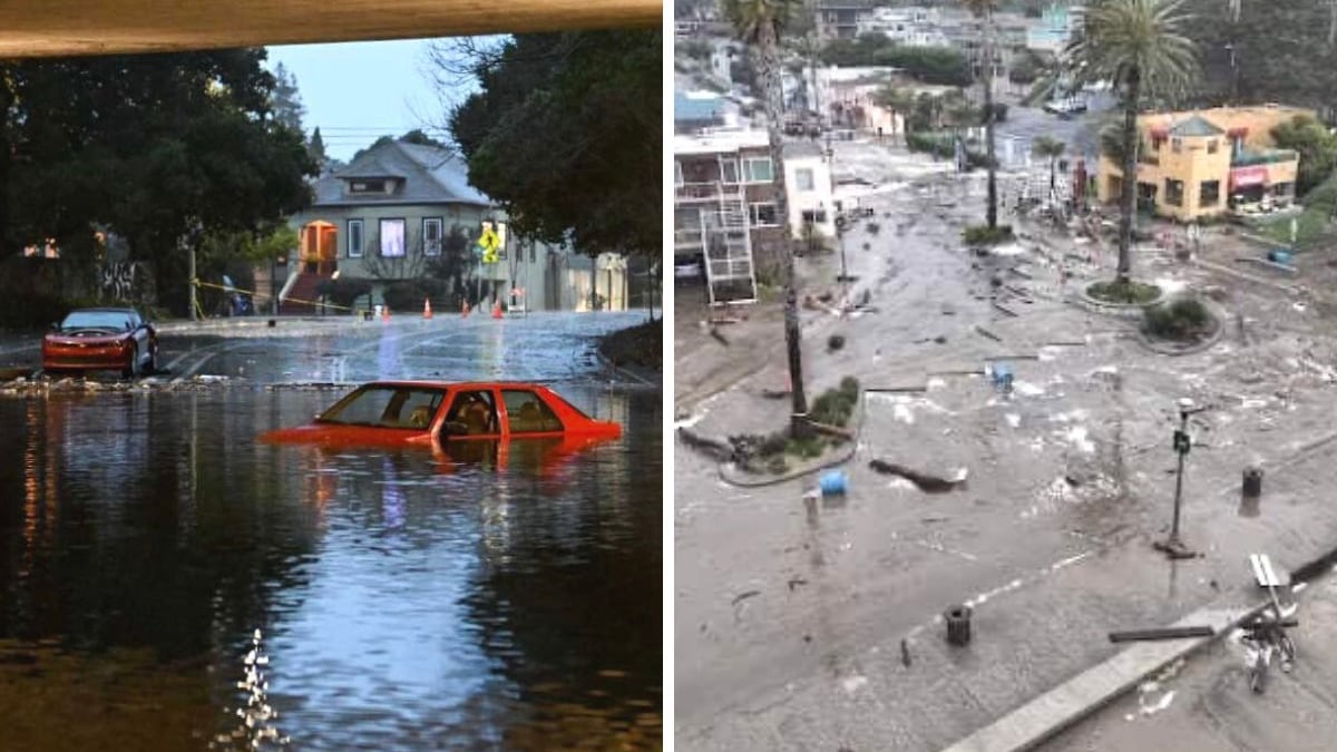 Ola de ciclones deja 6 muertos, entre ellas un niño y hogares sin electricidad en California