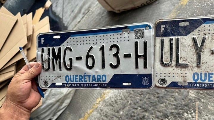 Placas Querétaro.