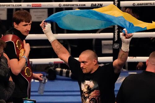 Usyk abandona Ucrania para preparar la revancha con Joshua