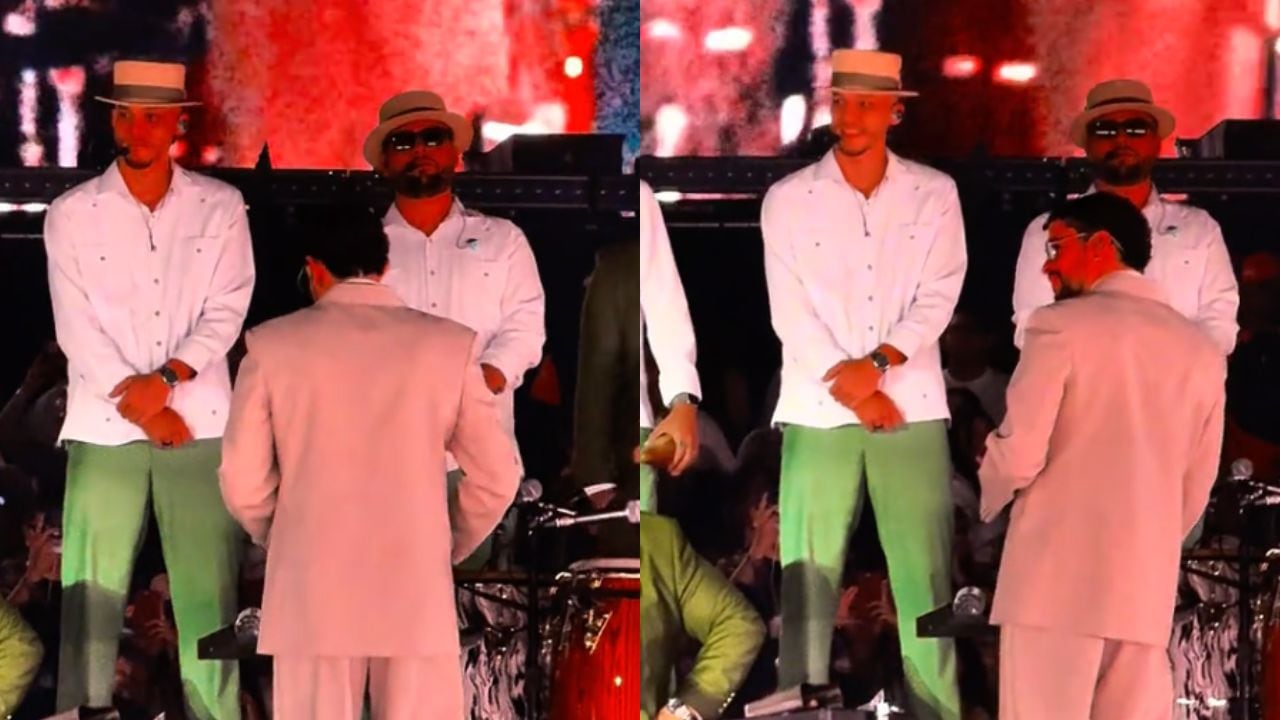 Bad Bunny hace homenaje a Yeison Jiménez en concierto