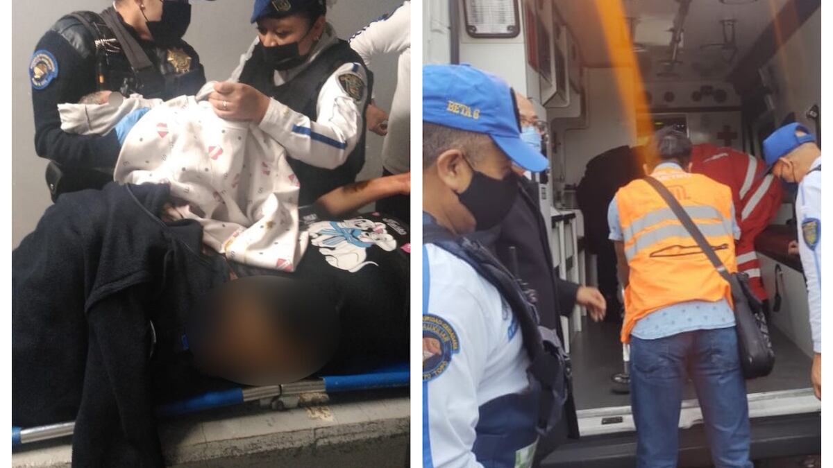 La mujer dio a luz en la estación El Rosario. (Especial)