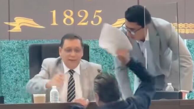 Sesión del Congreso de Querétaro.