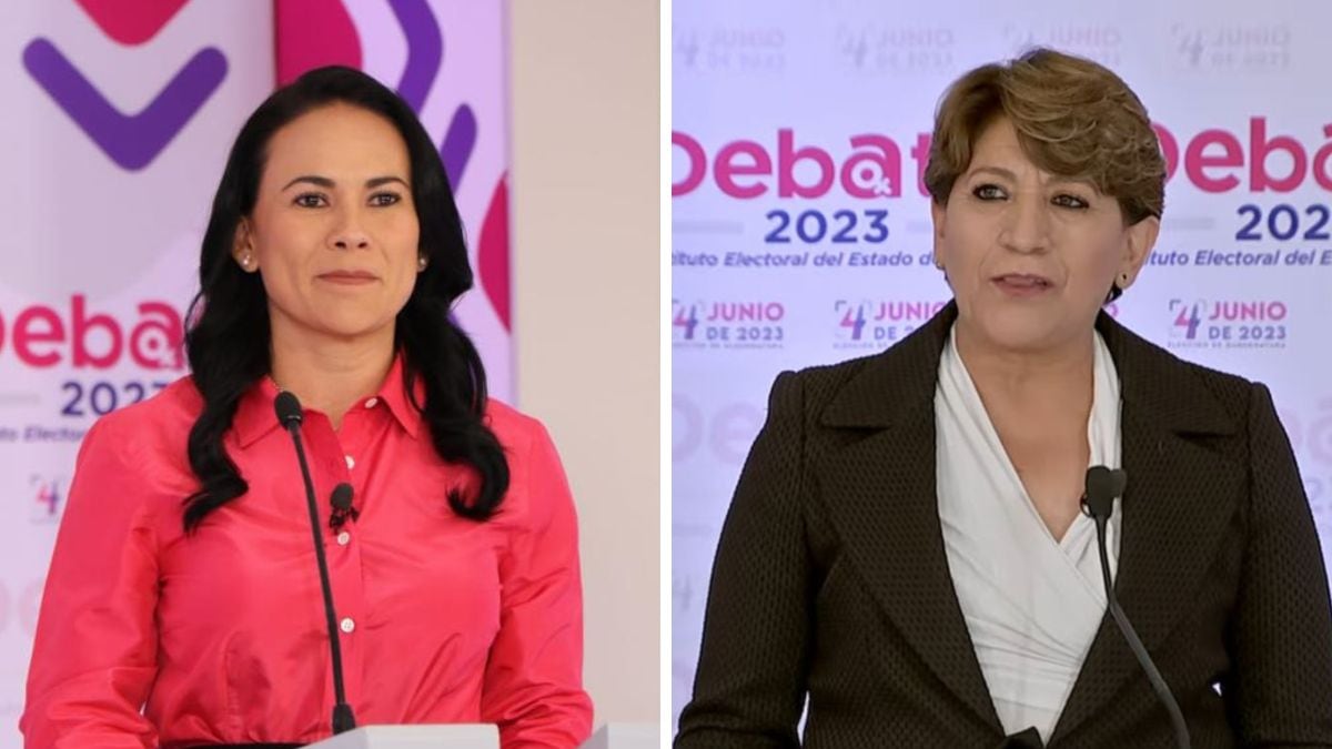 Alejandra del Mora y Delfina Gómez