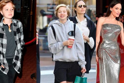De pantalones a vestido, así es la increíble transformación de Shiloh, la hija de Angelina Jolie