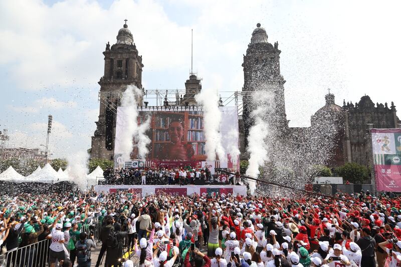La Ciudad de México logró el récord de la Clase masiva de box con más participantes, el 18 de junio de 2022.