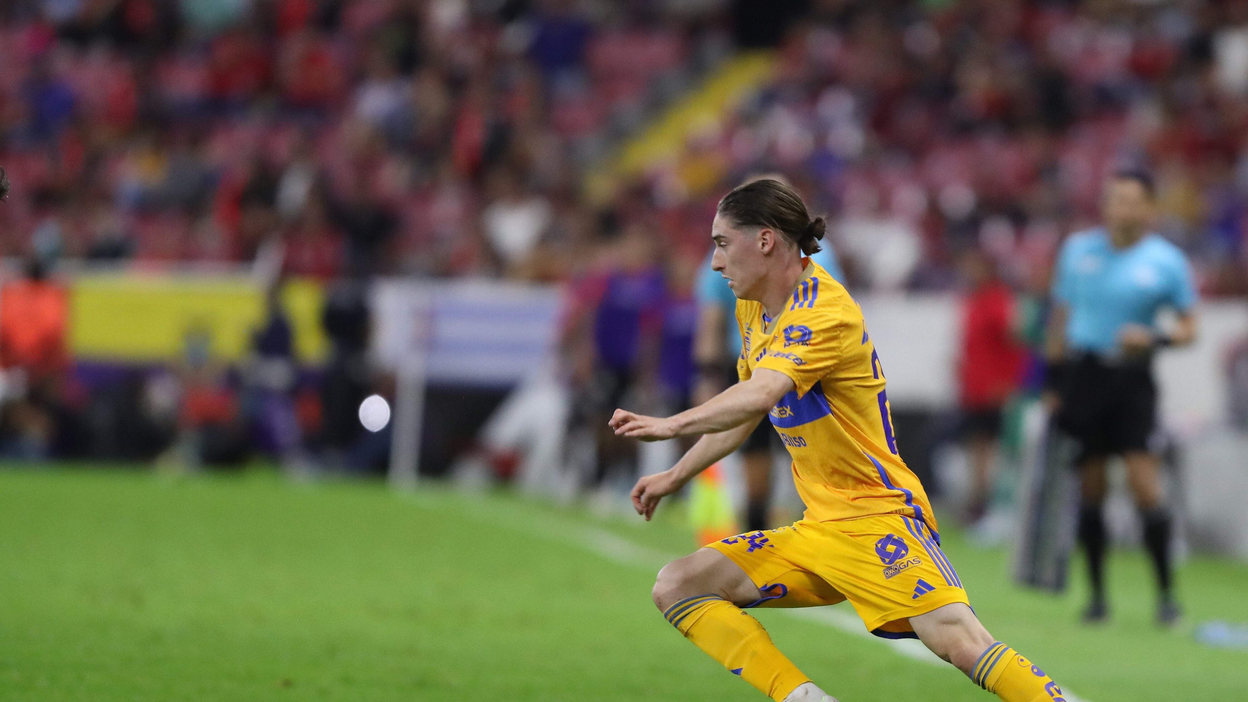 Marcelo Flores ya debutó en Liga MX con Tigres.