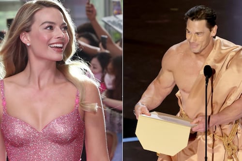 “Nos representa”: esta fue la reacción de Margot Robbie al desnudo de John Cena en los Oscars 