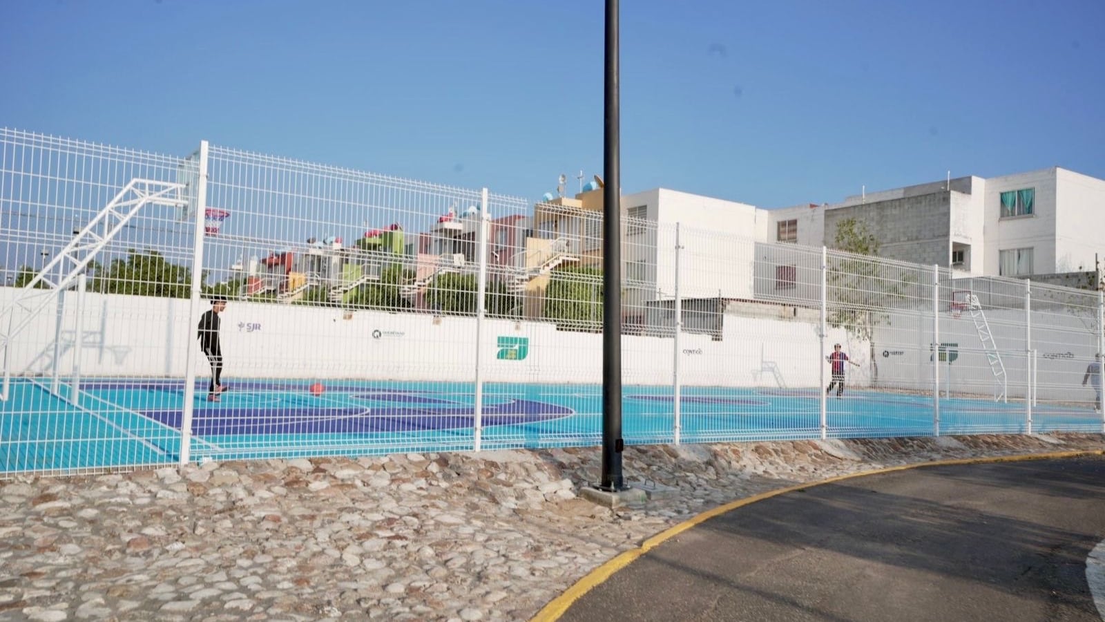 Rehabilitación de canchas y parques en Querétaro