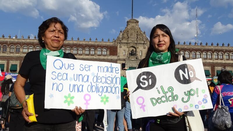 Marcha por la despenalización y legalización del aborto 28 septiembre 2023