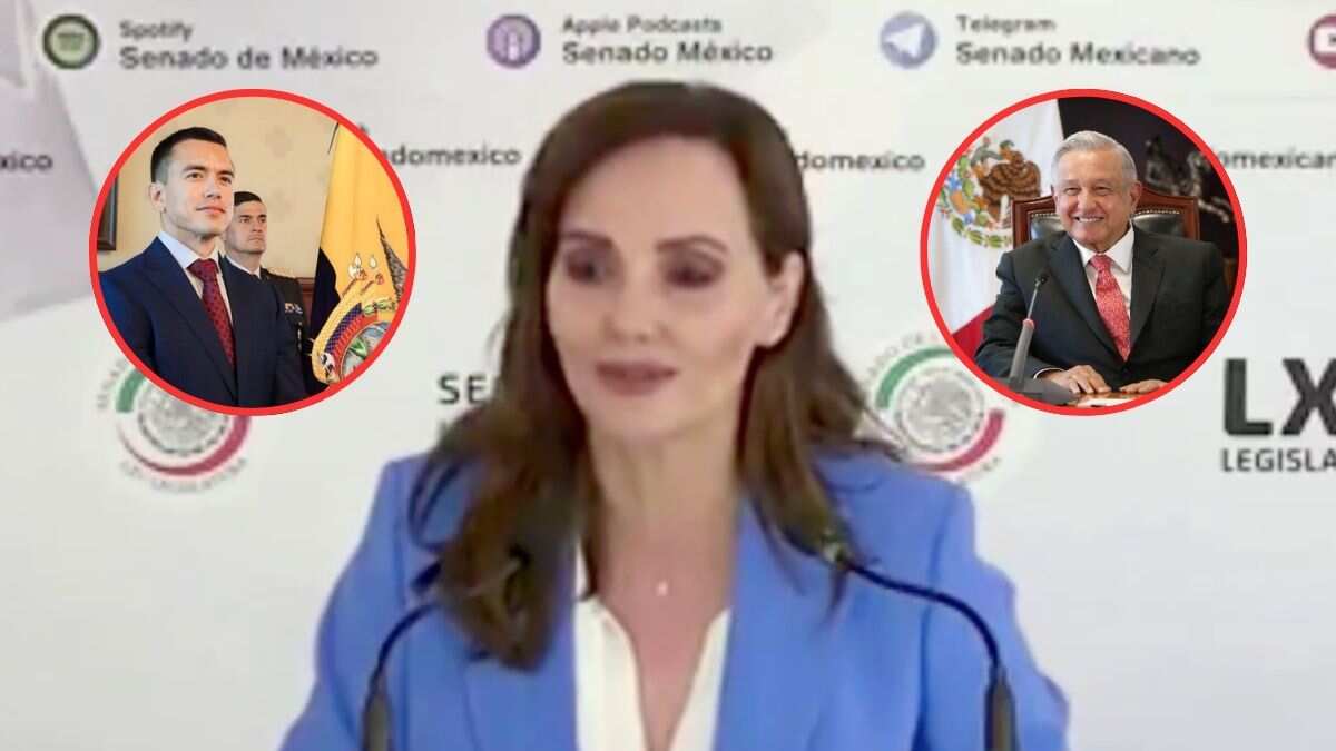 Lilly Téllez genera polémica tras pedir disculpa pública a Ecuador
