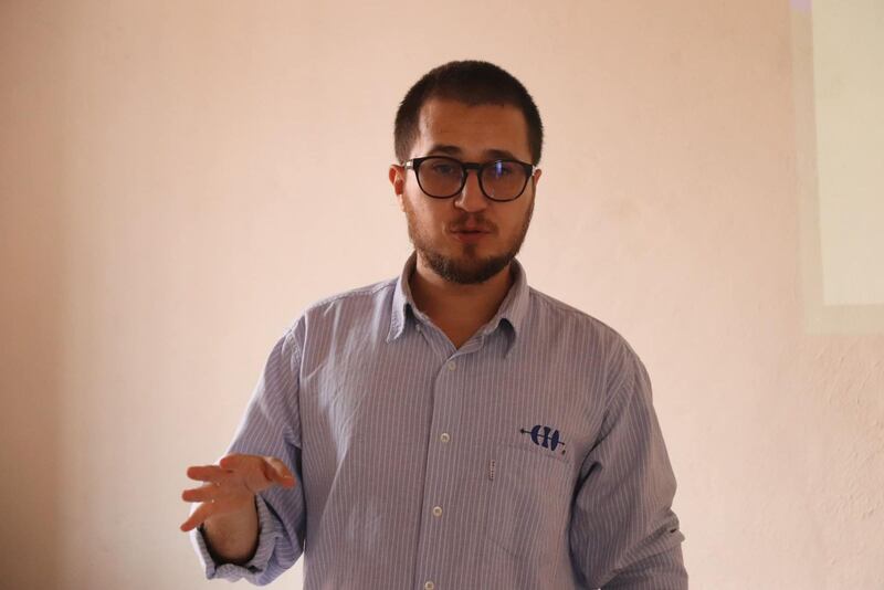 Charvel Michael López García, responsable de Apropiación de la Ciencia del CIO.