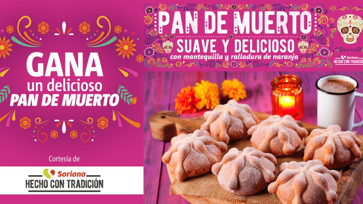 Pan de muerto Soriana
