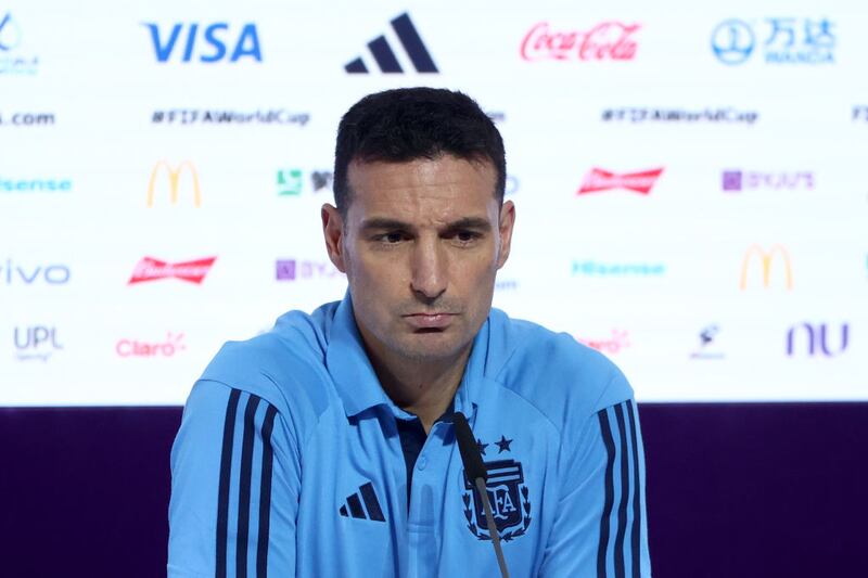 Lionel Scaloni sabe del poderoso rival que tienen enfrente y esperan vencer en los 90 minutos