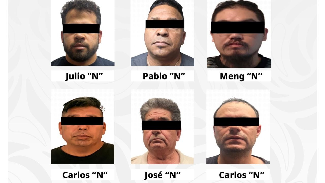 Cae red criminal en CDMX