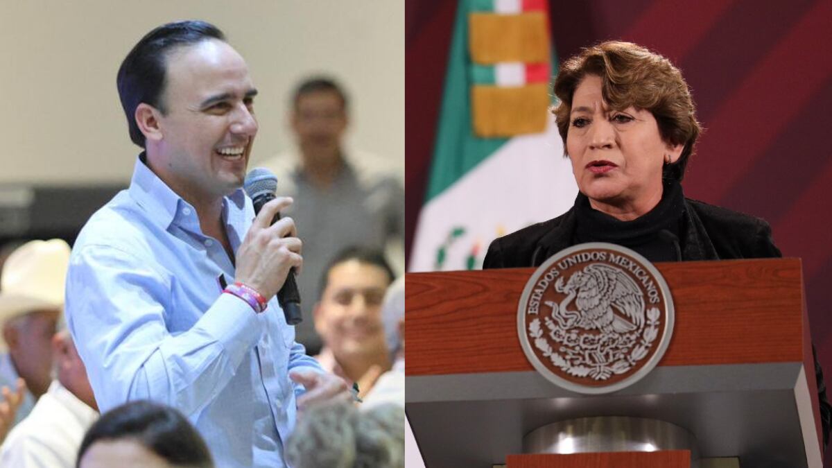 Manolo Jiménez y Delfina Gómez, ganadores de las Elecciones 2023 (Twitter: @manolojim / @delfinagomeza)