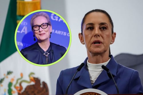 Sheinbaum agradece a Meryl Streep por elogio: “México va adelante” con mujer presidenta