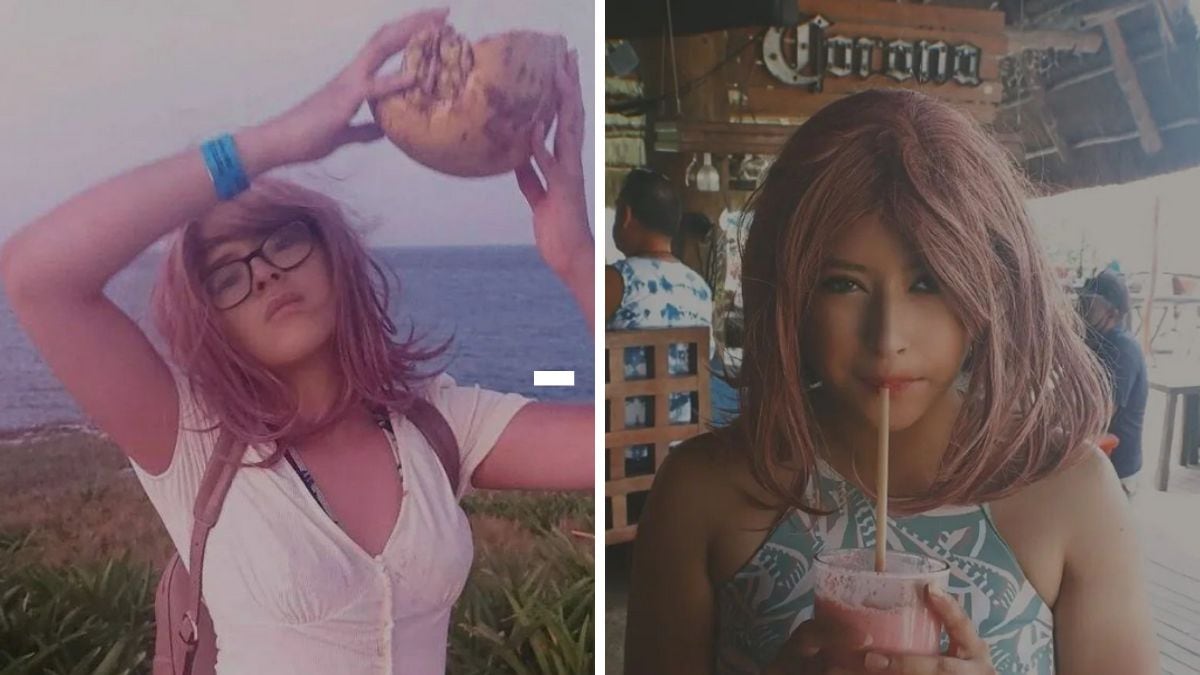 ha vuelto a las redes sociales mostrando su cabello de color rosa.