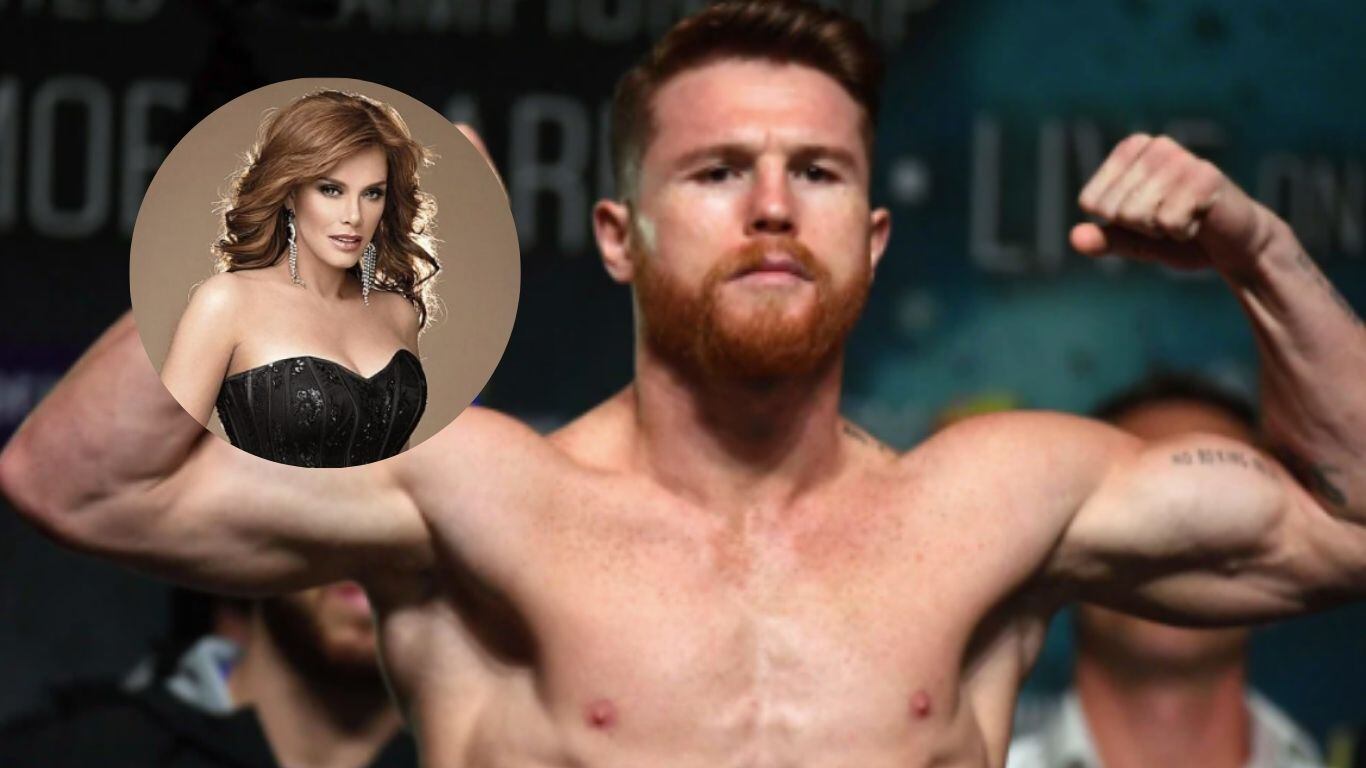 Saúl Álvarez - Lucía Méndez