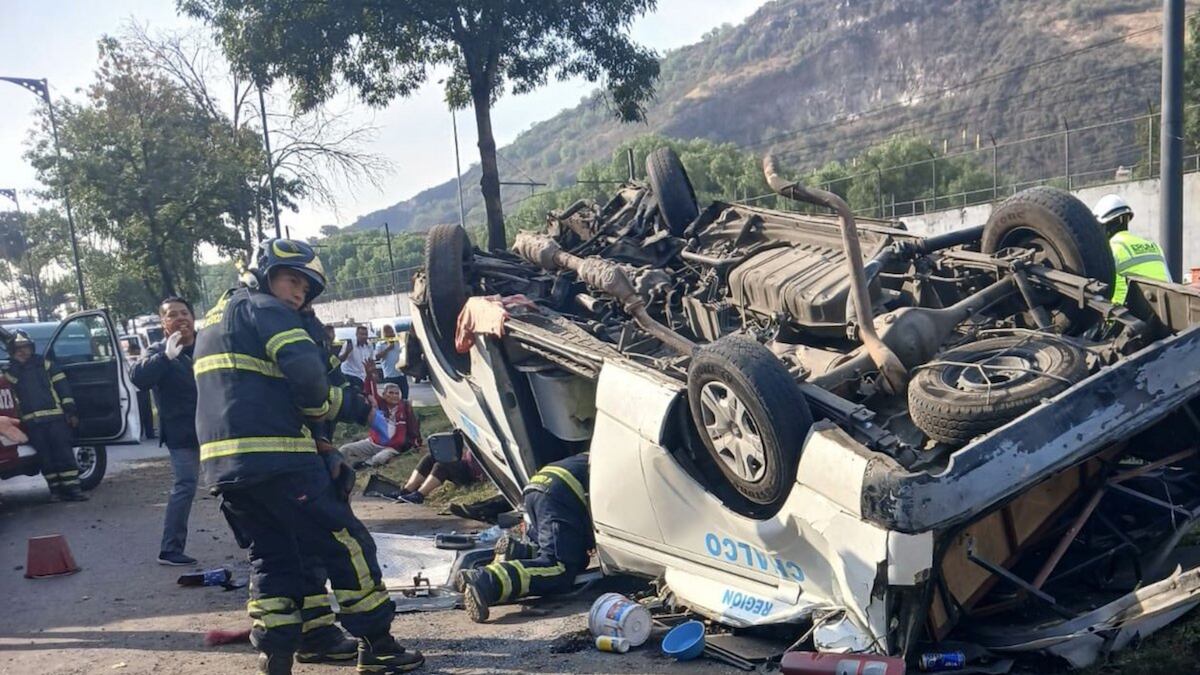 Varias personas resultaron lesionadas. (Especial)