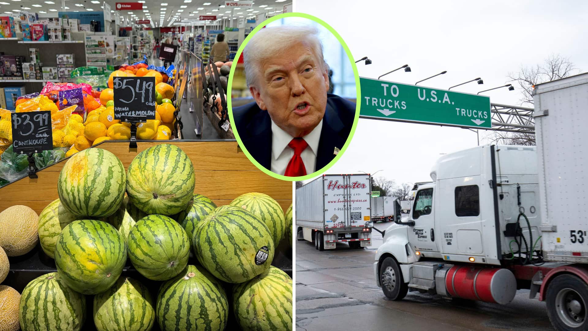 También hay esperanza de que Estados Unidos imponga tasas menores: de 15% a manufacturas mexicanas y cerca de 0.0% en alimentos, frutas y verduras.