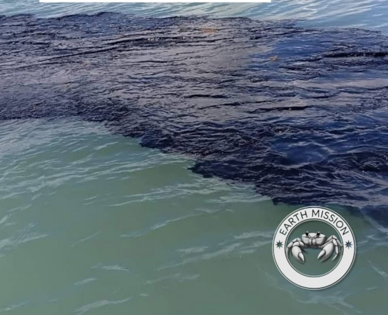 Derrame de petróleo en el mar de Veracruz