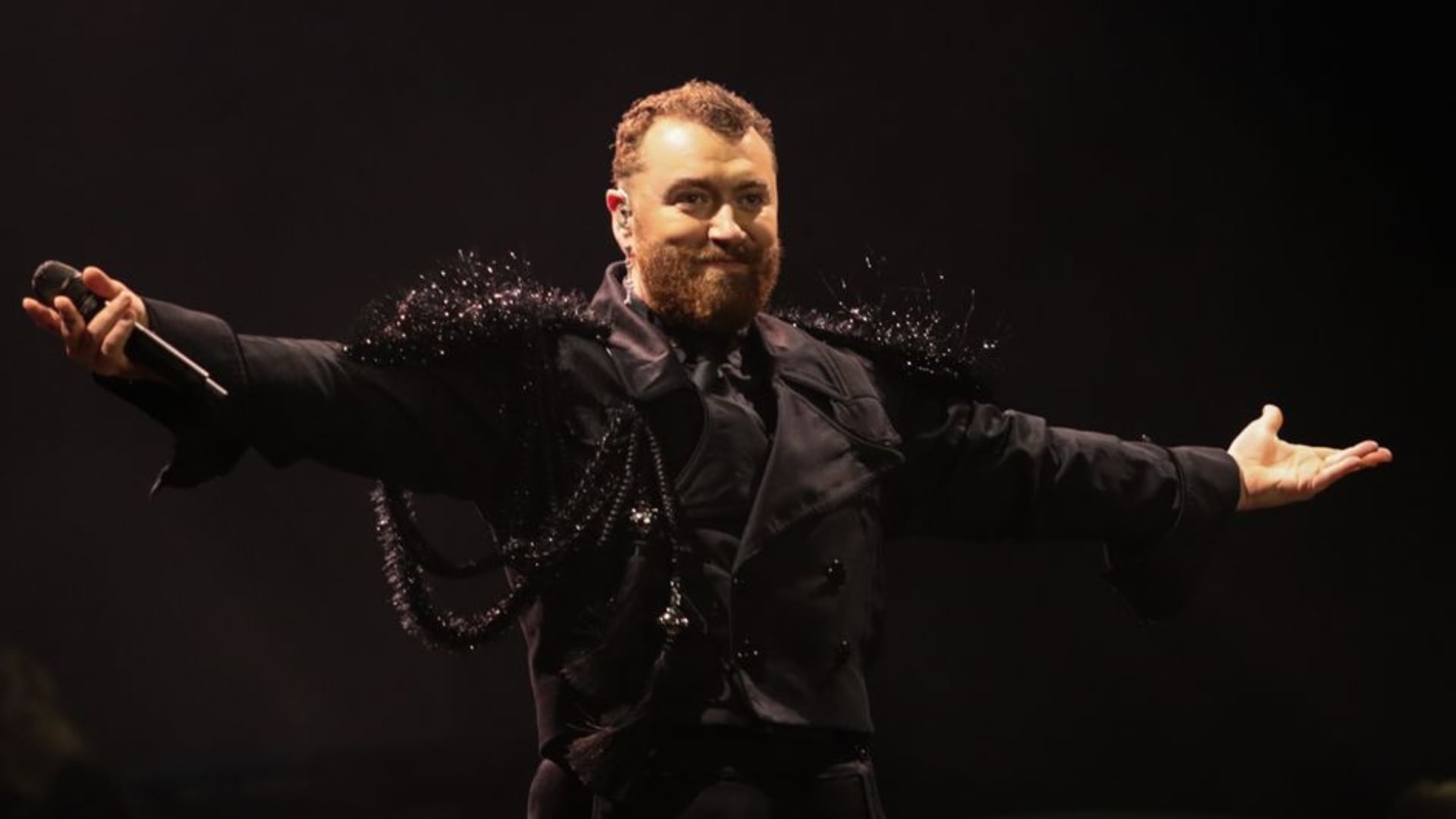 Sam Smith celebró el triunfo de la Selección Colombia contra España durante el Stereo Picnic