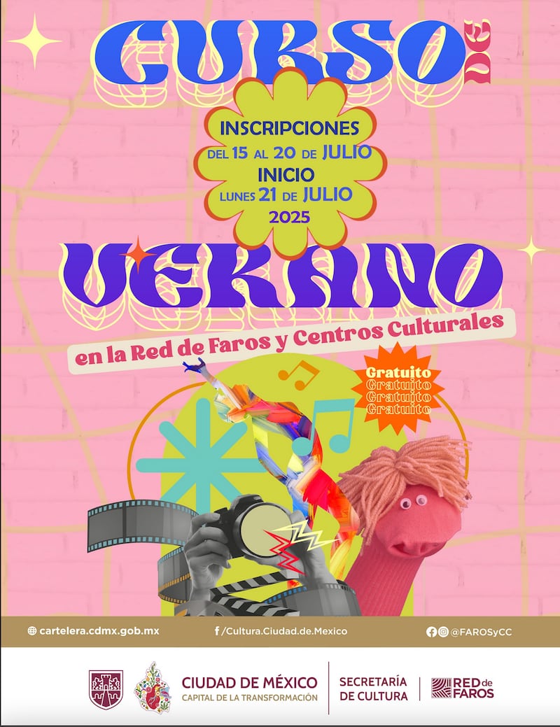 Cursos de Verano CDMX 2025