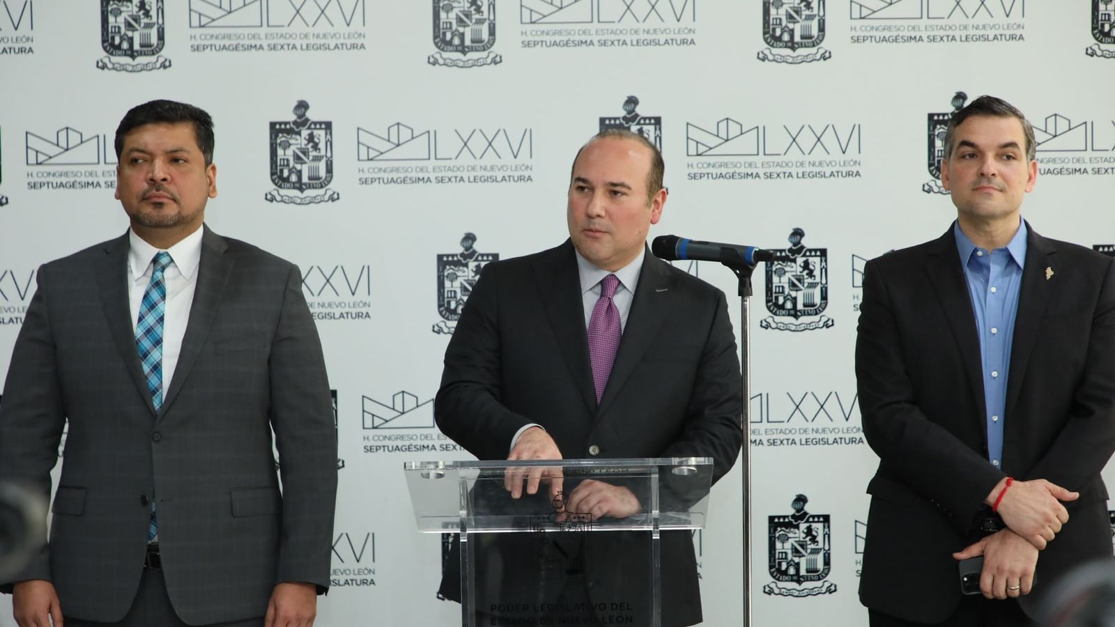 Luis Enrique Orozco, Arturo Salinas y Mauro Guerra.