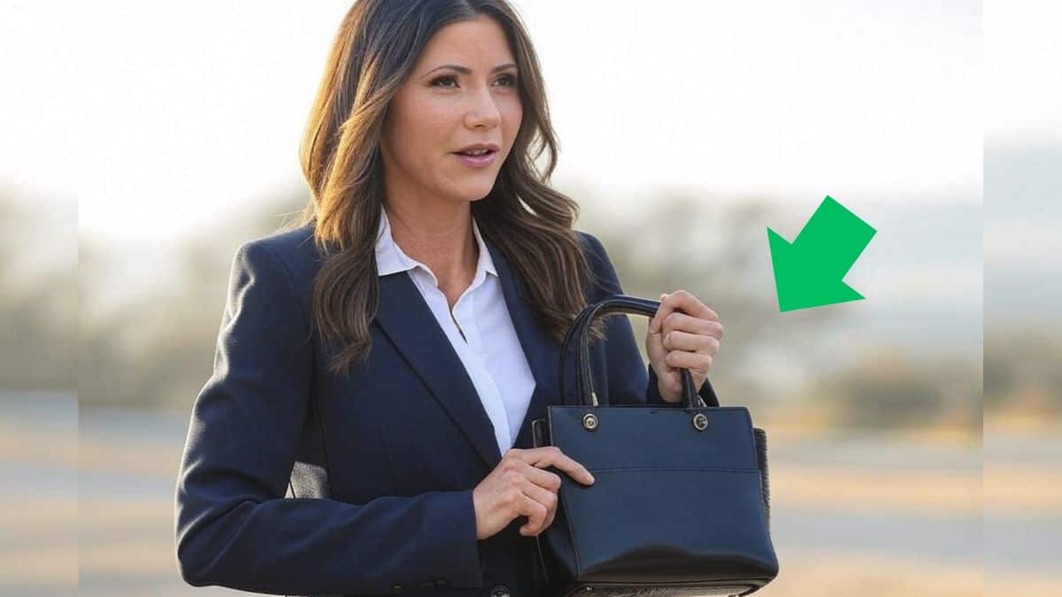 Roban bolsa con miles de dólares a Kristi Noem tras polémico spot contra migrantes