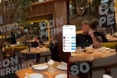 Gabriel Soto vuelve a seguir a Irina Baeva en Instagram tras ser captado comiendo con ella