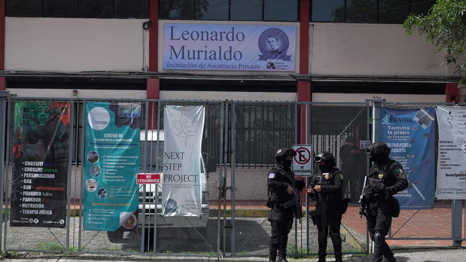 Así sucedió el ataque en el gimnasio del centro pastoral en San Juan de Aragón