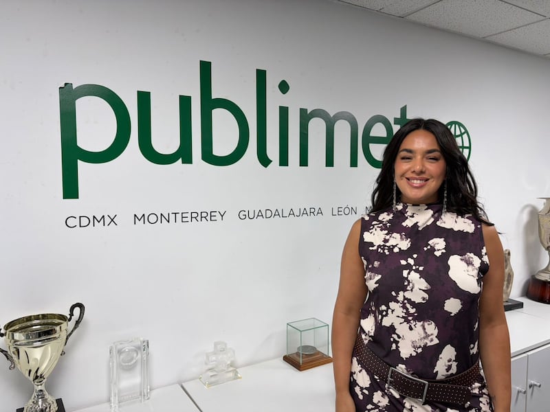 Ángela Leiva en Publimetro