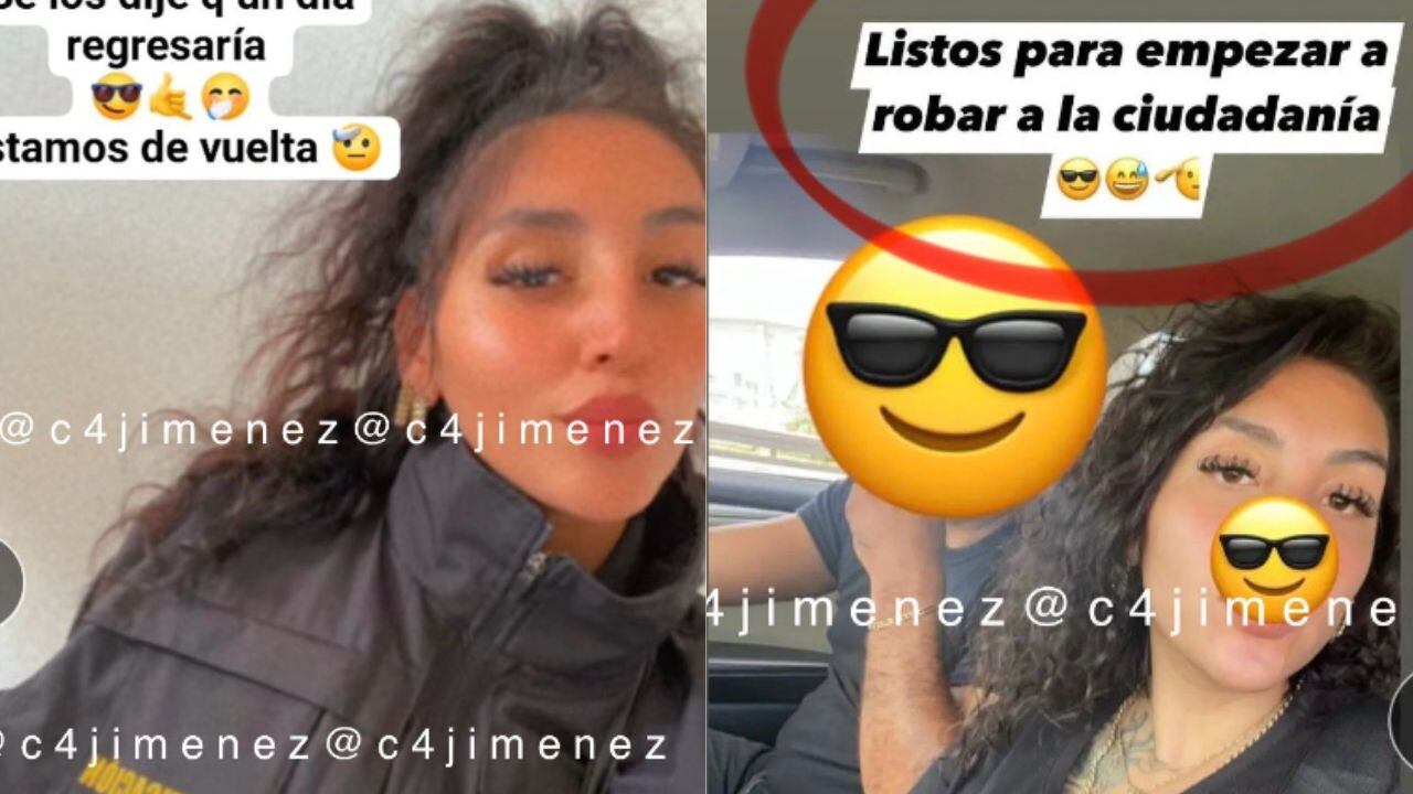 Agente de la FGJ presume en redes que está 'lista para robar a la ciudadanía' en Edomex