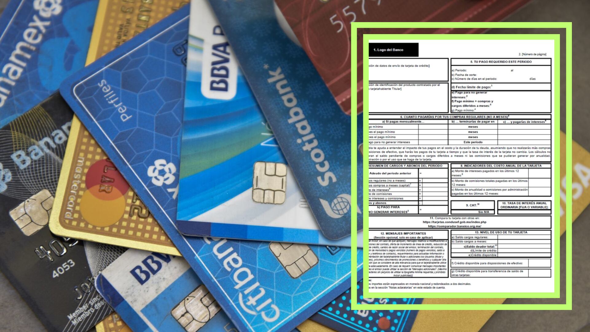 El nuevo estado de cuenta aplica desde el 1 de octubre de 2024, por ordenamiento del Banxico y la Condusef.
