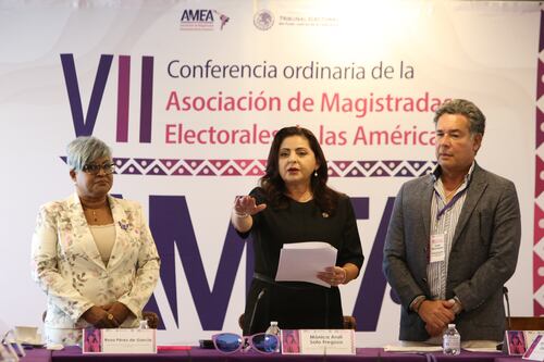 Asume Mónica Soto magistrada presidenta del TEPJF, presidencia de la AMEA