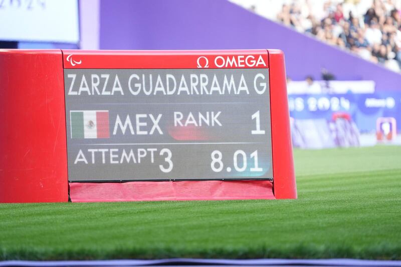 Gloria Zarza Guadarrama gana el primer oro para México en Juegos Paralímpicos de París 2024. Imagen: cortesía.