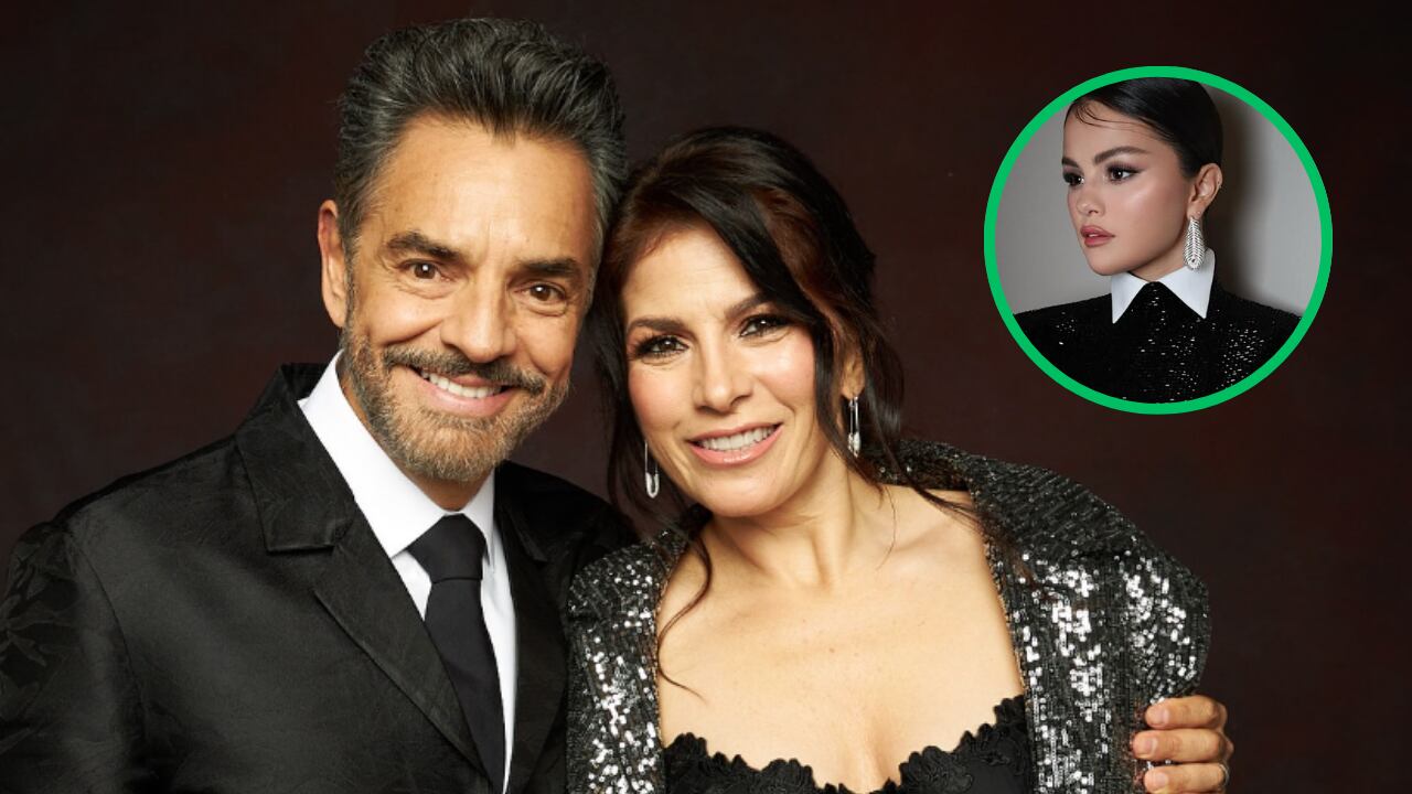 Eugenio Derbez, Alessandra Rosaldo y Selena Gomez