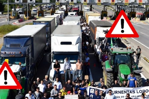 ¡Alerta vial! Lista de carreteras, autopistas y puntos de cierre por el megabloqueo del lunes