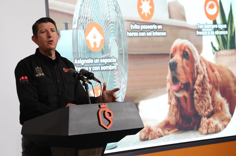 Erik Cavazos, director de PC NL, anunció el Operativo Carrusel.