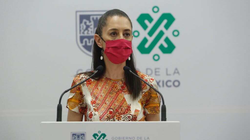 Claudia Sheinbaum, jefa de gobierno de la CDMX.