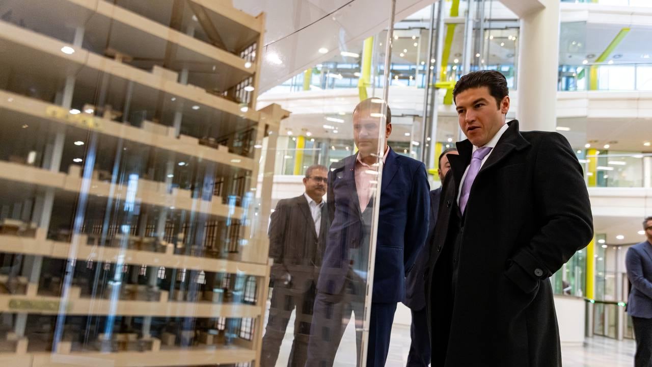 García visitó empresas de todo tipo las cuales acordaron invertir en la entidad.