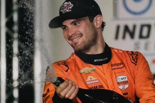 VIDEO: Pato O’Ward sufre fuerte choque en la última carrera de la IndyCar