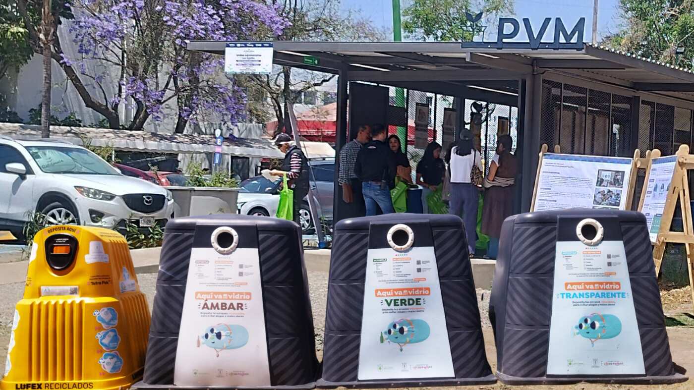 Con los Puntos Verdes Metropolitanos (PVM) se busca minimizar la cantidad de los residuos sólidos urbanos producidos en los hogares y maximizar su aprovechamiento como materia prima. PUBLIMETRO MÉXICO/ MARIANA A. SÁNCHEZ