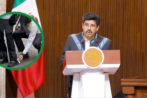 “No habrá superioridad”: Hugo Aguilar Ortiz responde a polémica por limpieza de zapatos