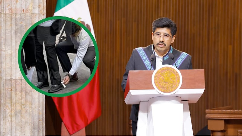 “No habrá superioridad”: Hugo Aguilar Ortiz responde a polémica por limpieza de zapatos