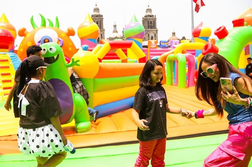 Pista de hielo, dinosaurios y conciertos: así será el Zócalo de las Infancias 2026