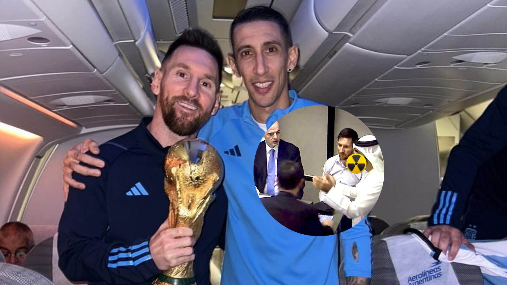 Se filtró una presunta foto de Messi en una reunión que ha generado revuelo.