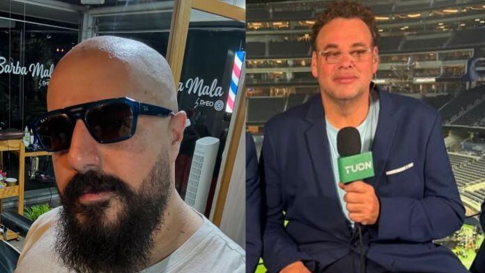 Álvaro Morales y David Faitelson