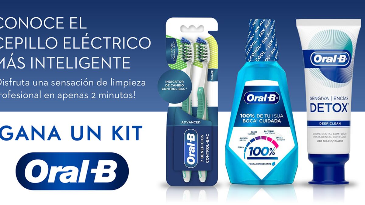 Gana un kit de Oral B